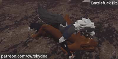 [Battlefuck Pit] Dasha and Loona settling their differences at the abandoned factory