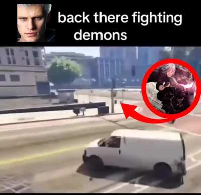 Show this to someone that have never played DmC 5