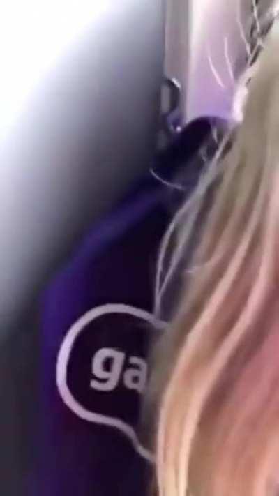 Tough guy meets elbow (reupload with sound)