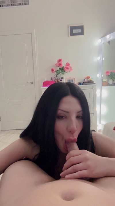 that mommy knows how to suck cum off a dick.