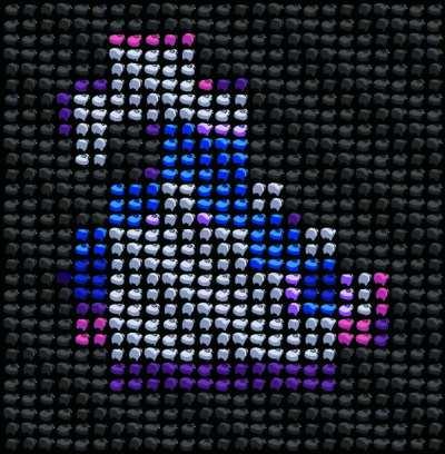 Just a normal white bag