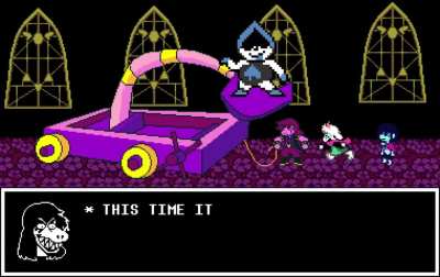 Deltarune Chapter 5's intro (animated Deltarot vid)