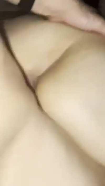 Juicy Asian hotwife tries her first BWC.