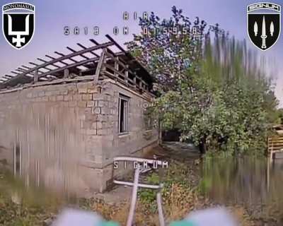 Ukrainian fiber-optic FPV drones skillfully hit Russian artillery guns. SIGNUM Battalion. Lyman direction. July 2025, published 28.07.2025