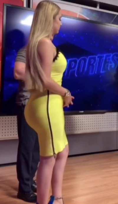 Mexican weather girl, Zury Espino