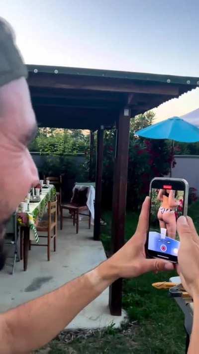 Truly enjoying a party