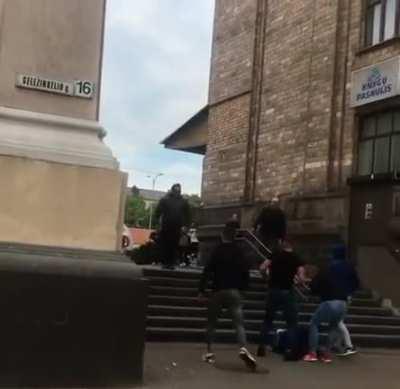 It's over, Anakin, I have the high ground...and a stool