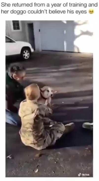 Recognition can take a moment or two