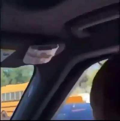 Kids steal a full school bus and take it for a joyride 🤦🤦