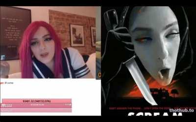 Guy Cums For Streamer Grimoire Live On Twitch & She Loved It 💦 💦