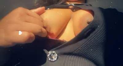 Here’s a sneak peek of my big melons 🥵