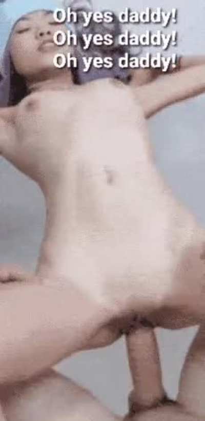 Your tiny body feels so good when I toss you around.