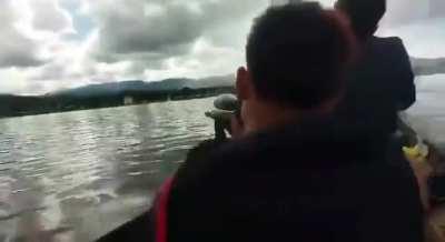 Anti-Junta Forces attacked a Myanmar Police station from a boat in the middle of a lake near Pekon, Southern Shan State. Pekon is just south of Inlay Lake.