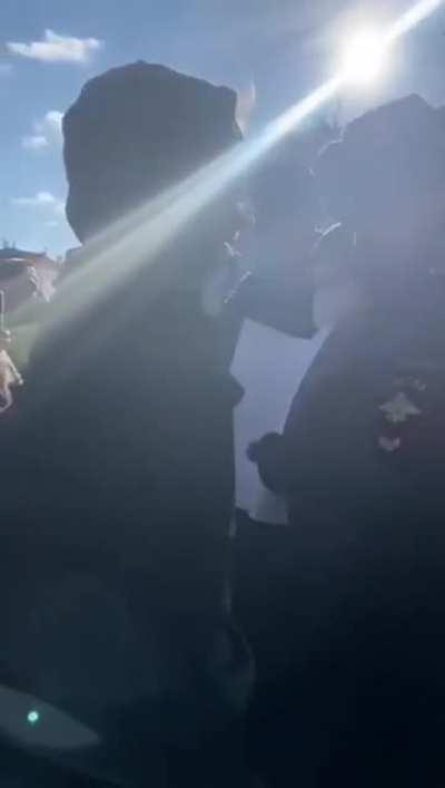 Protests grow in Russia where they are being arrested for holding blank paper signs