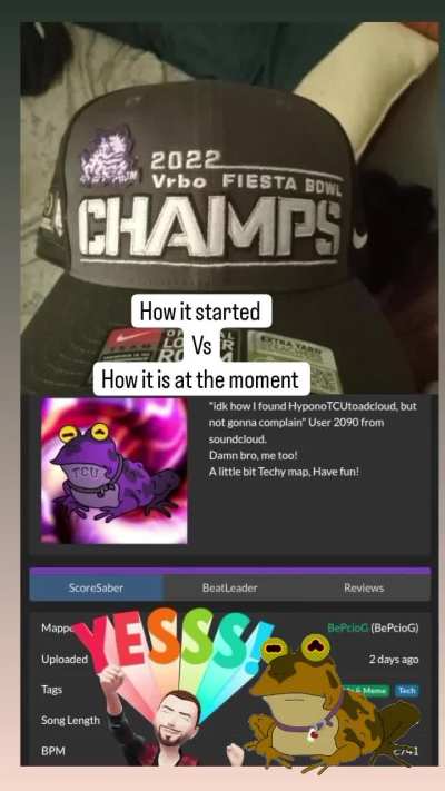 Don't forget that I started the trend