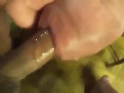 As promised, synth oil dick inflation gay dick vore sounding porn.