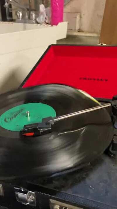 Beautiful grail spinning stock video