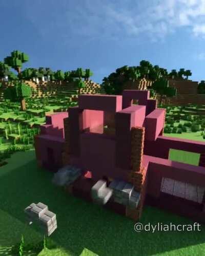 Made this house building animation