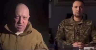 Soyjak Prigozhin vs Chad Budanov