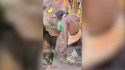 Man Slips And Falls Off Cliff