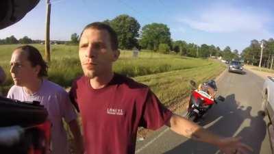 That headbutt was called for