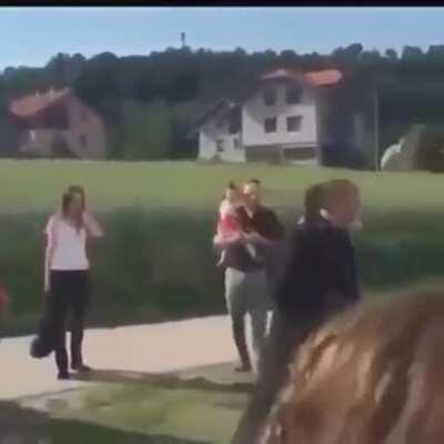 Do gypsies go around your town too , playing music , when there is any celebration , just to get money?