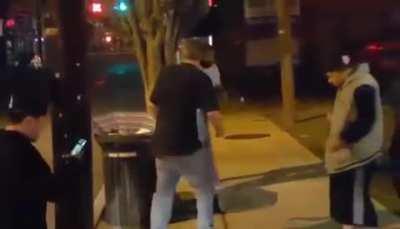 Drunk Fools Take On Pro Fighter