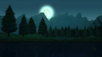 Day & Night Cycle. Realized with the new Unity 2d lighting system.