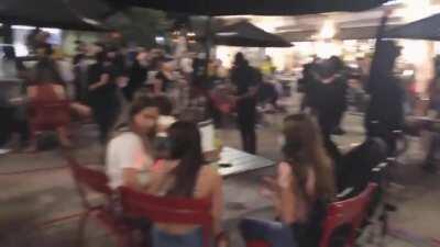 BLM protesters harassed families with children in San Diego last night.