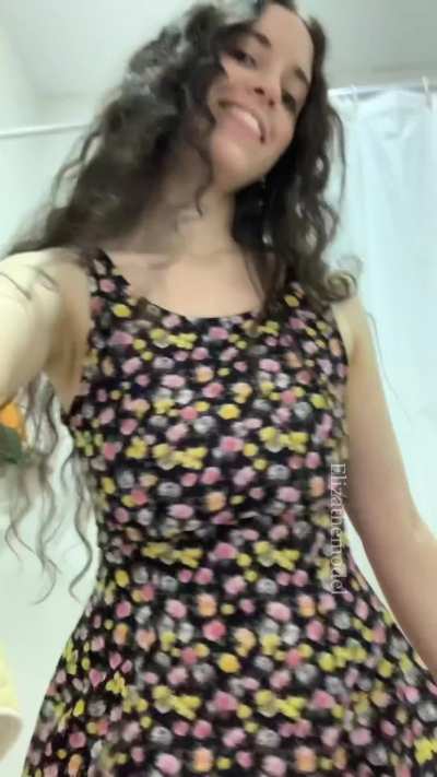 What do you like more, my dress or what’s under?