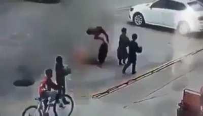 And boom goes the dynamite.