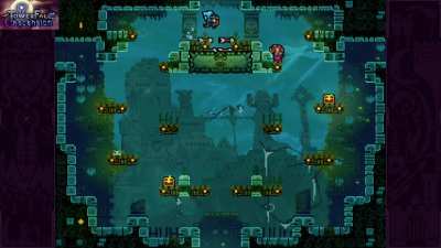 Playing an old indie game with my fiancee and