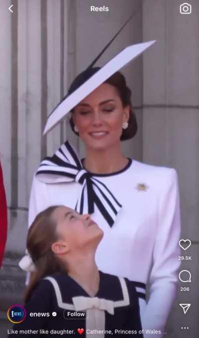 Watch her expression change and notice the swallow when she looks at her husband 