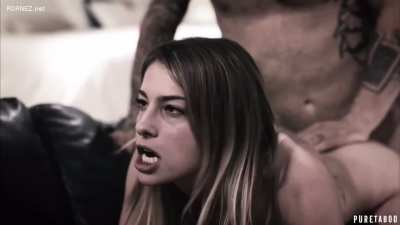 Daughter talks back during punishment