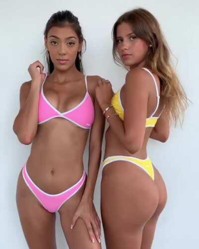 Chelsea Tresidder and Lia