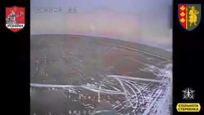 FPV drones of the Ronin operators of the 65th brigade hit 3 launchers for the Buk-M3 air defense system. February 2025, location not disclosed.