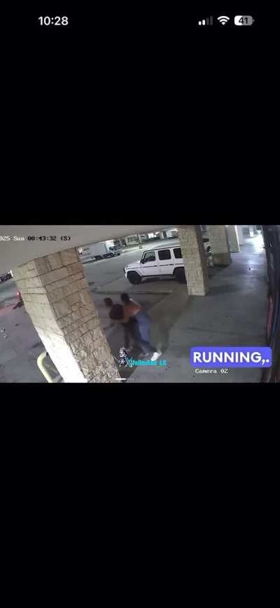 Colombian gang members that act as police gets shot by wife