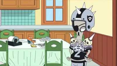 Happy game day from Raider Dave