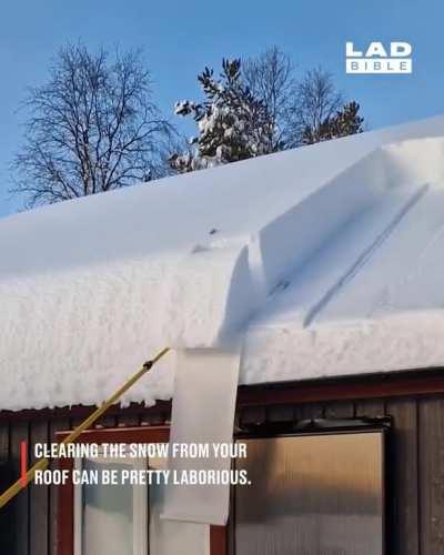 Satisfying snow removal technique