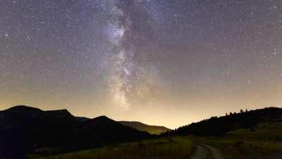 Milky Way's path