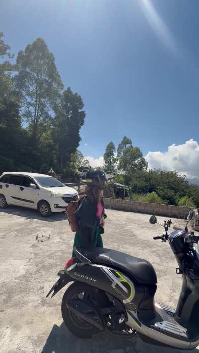 just a little peek but enough to make them stare