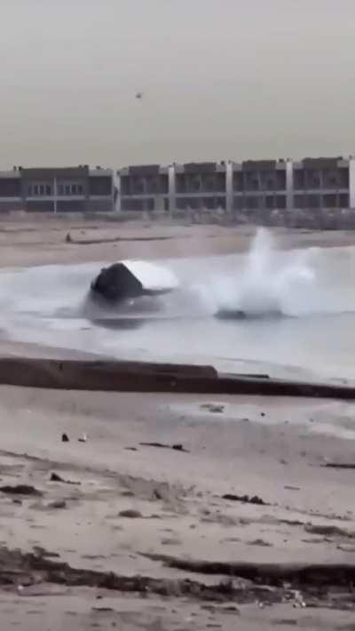 Cruising by the beach 