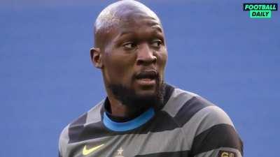 Timo Werner on Romelu Lukaku