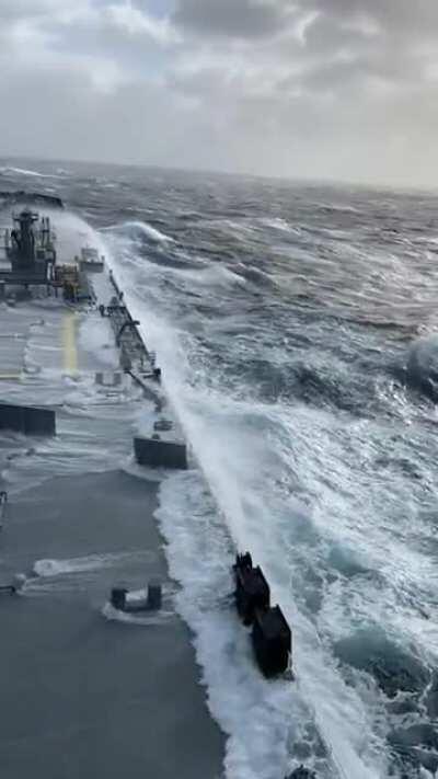 Oil tanker in the Gulf of Alaska - 2/25/21