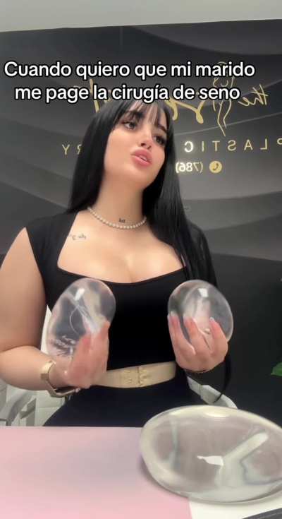 🇨🇺 When you want your husband to pay for your breast implants, so you have to turn on the charm