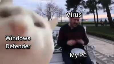 When the virus is slapping this hard, you don't interrupt