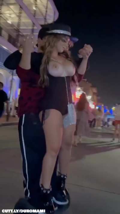 I guess that’s one way to get a free ride