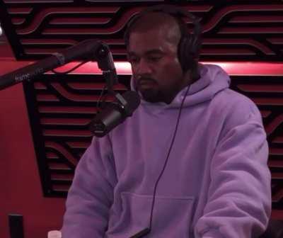 Kanye saying a pray mid sentence on Joe Rogans podcast
