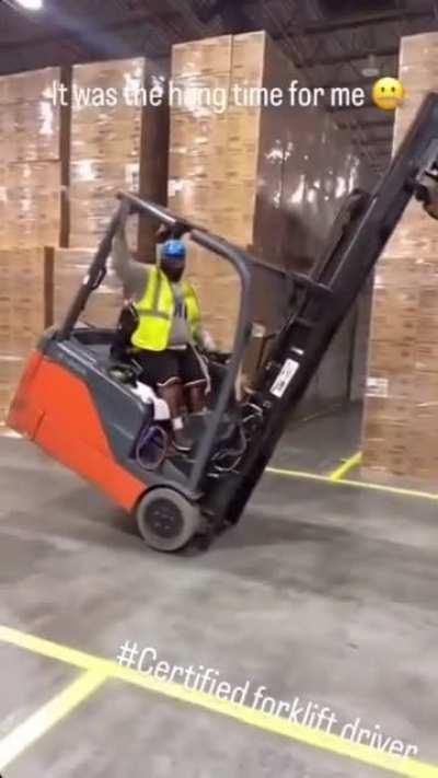 When you get certified 