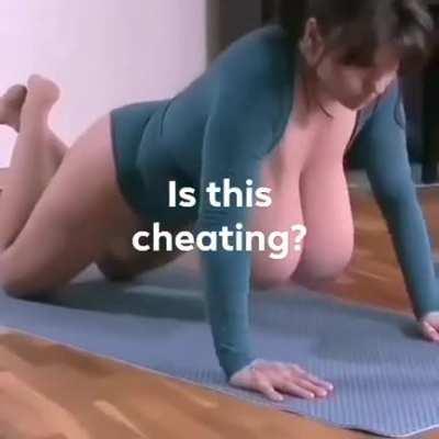 That's legit cheating...